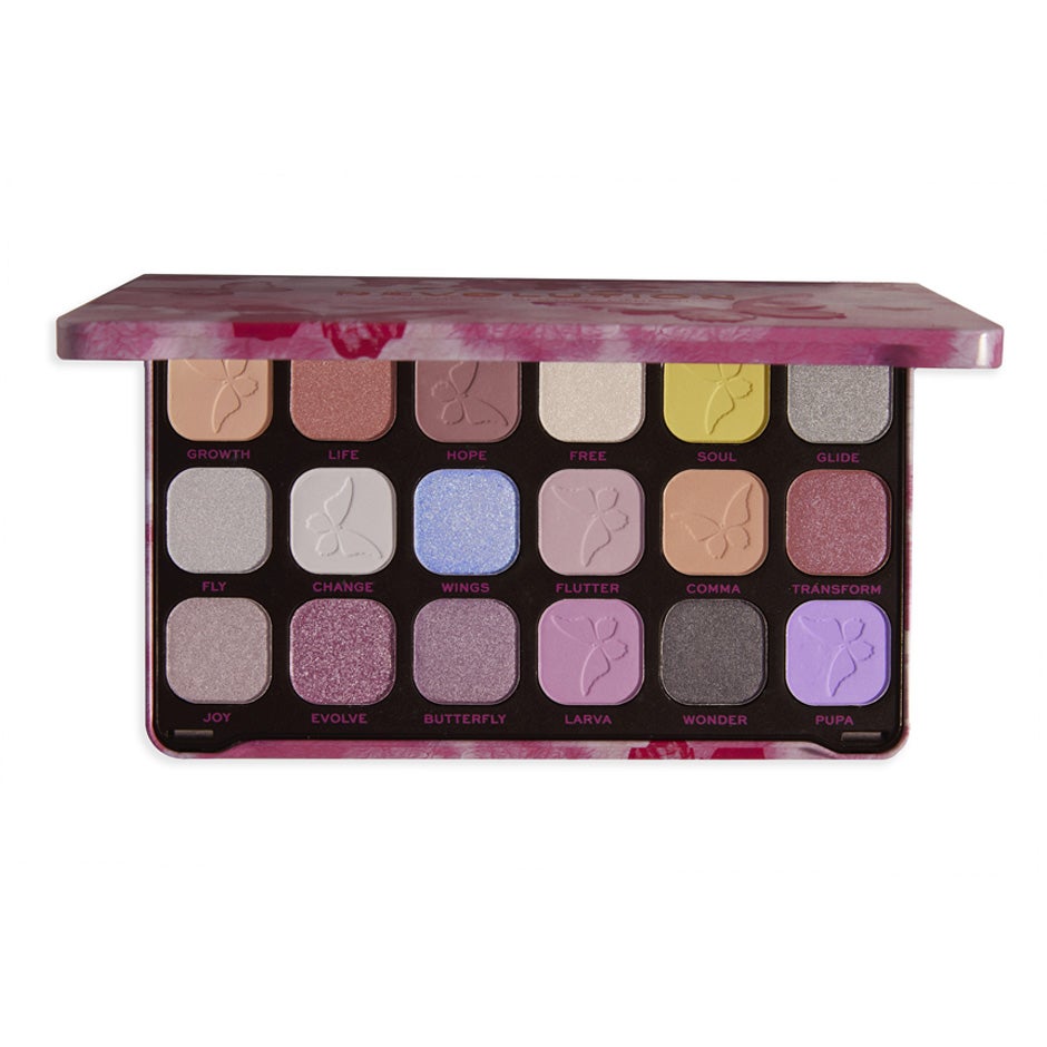 Produktfoto för Makeup Revolution Forever Flawless Eyeshadow Palette Butterfly