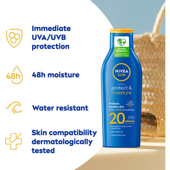Protect & Moisture Sun Lotion SPF20