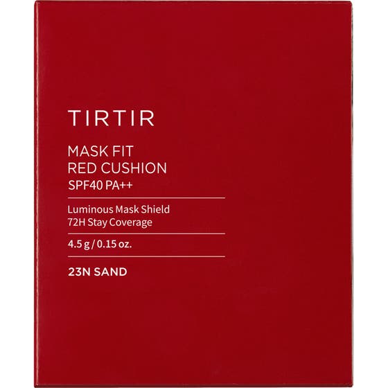 Mask Fit Red Mini Cushion