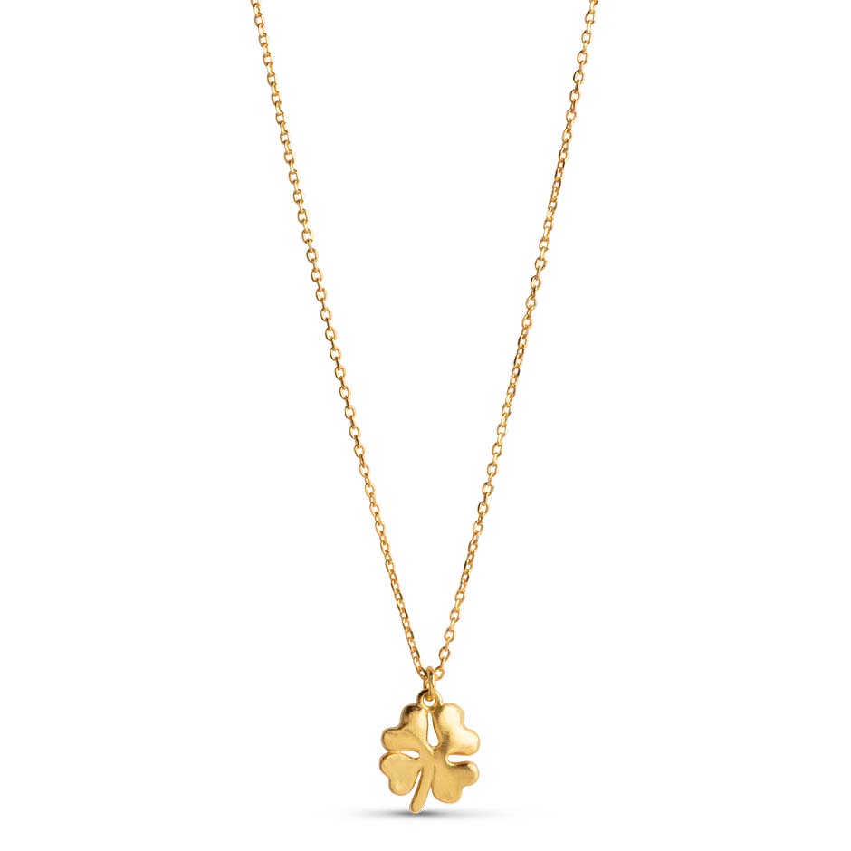 Necklace Organic clover