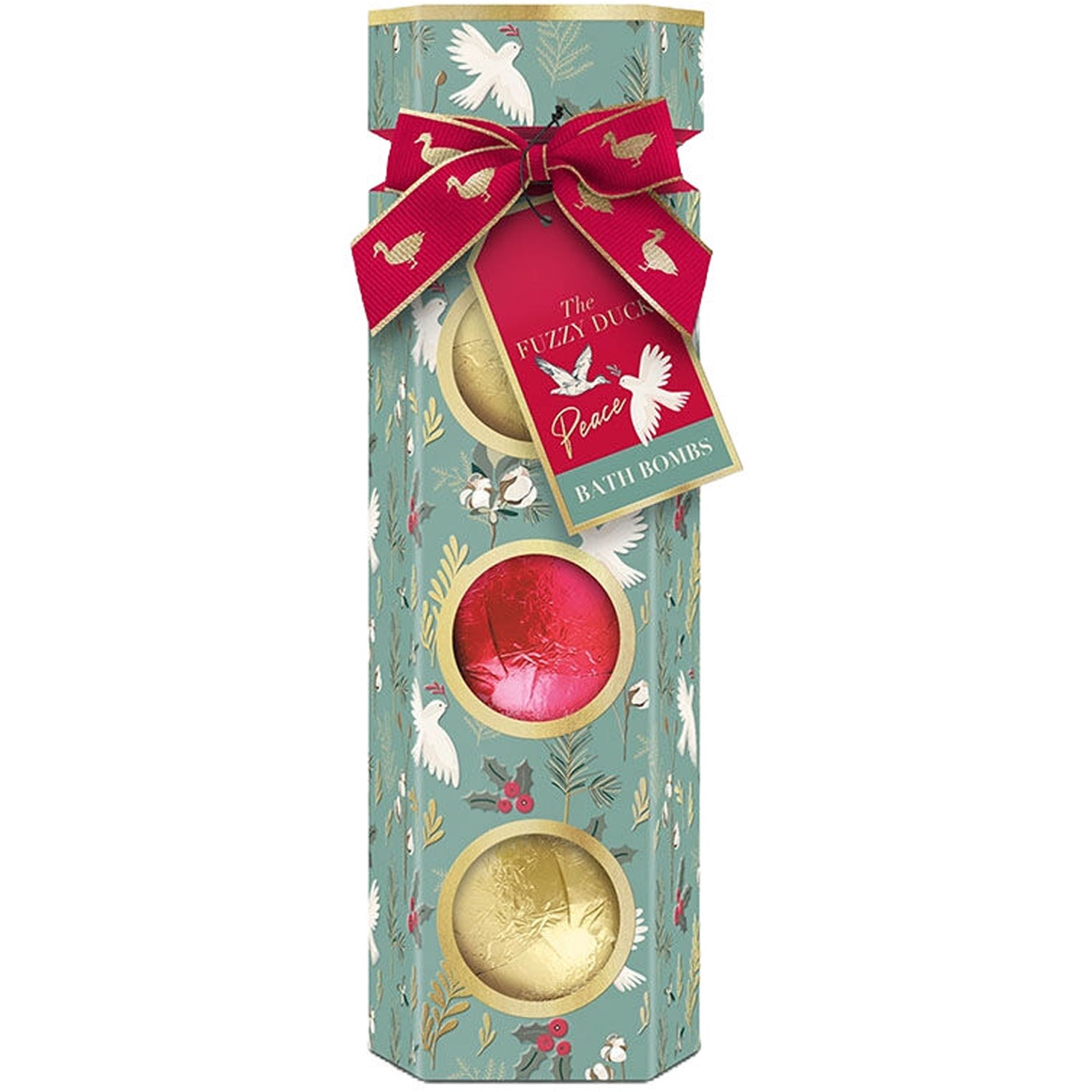 Produktfoto för Baylis & Harding The Fuzzy Duck Winter Wonderland Bath Fizzer Trio Gift Set 300 g