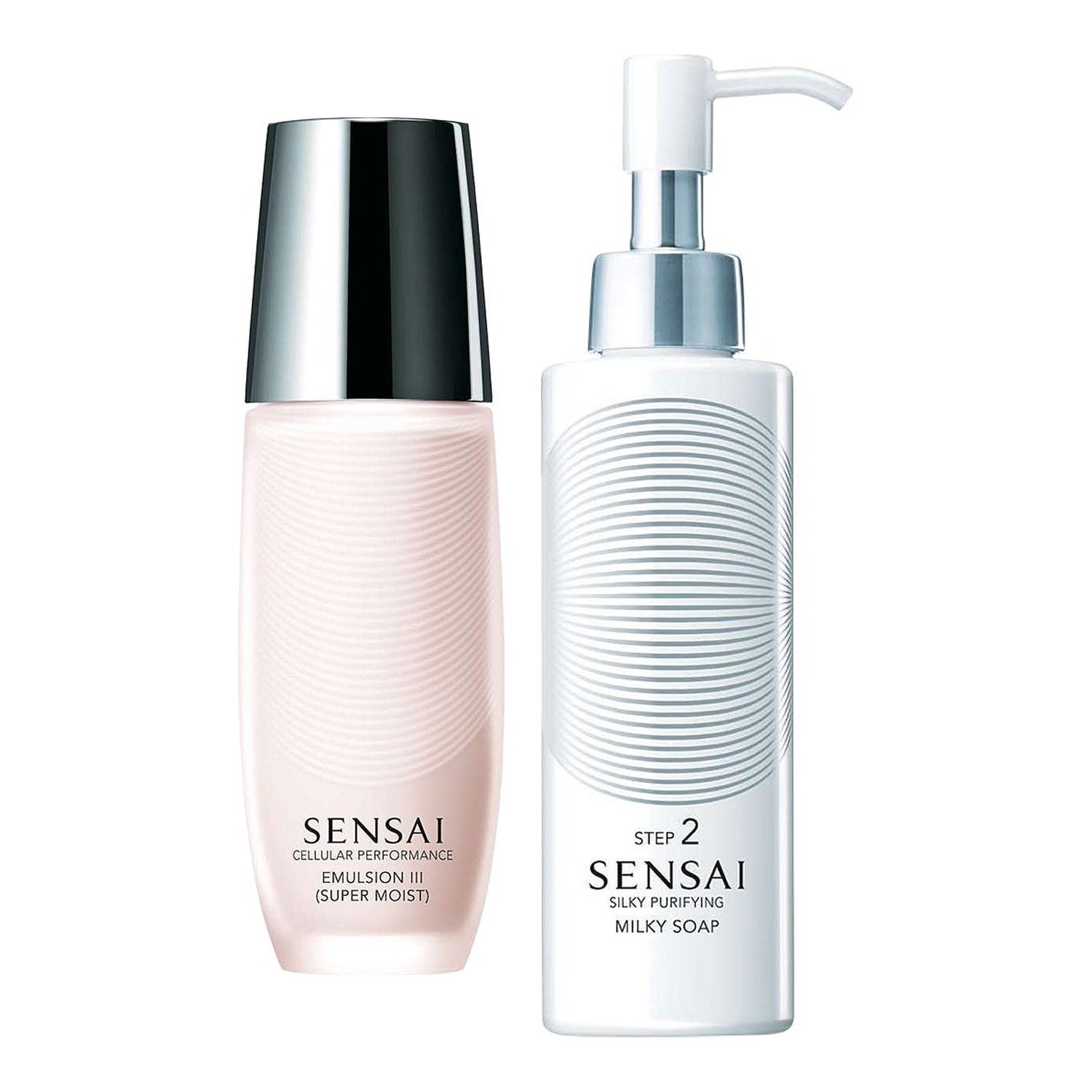 Sensai Moisture & Cleanse Combo (Super Moist Emulsion + Milky Soap)