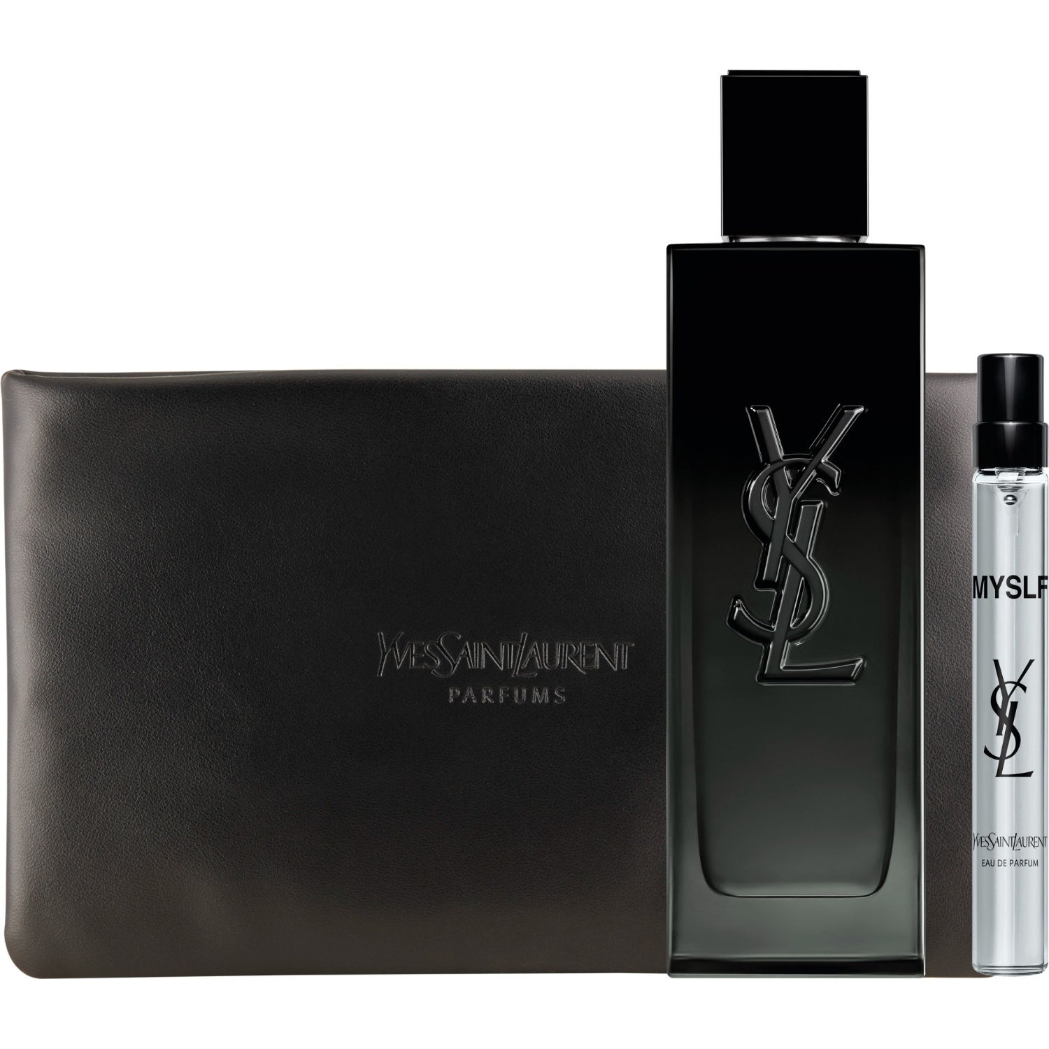 Yves Saint Laurent MYSLF EdP Gift Set 100 ml + 10 ml Travel Size + Pouch - 3 pcs