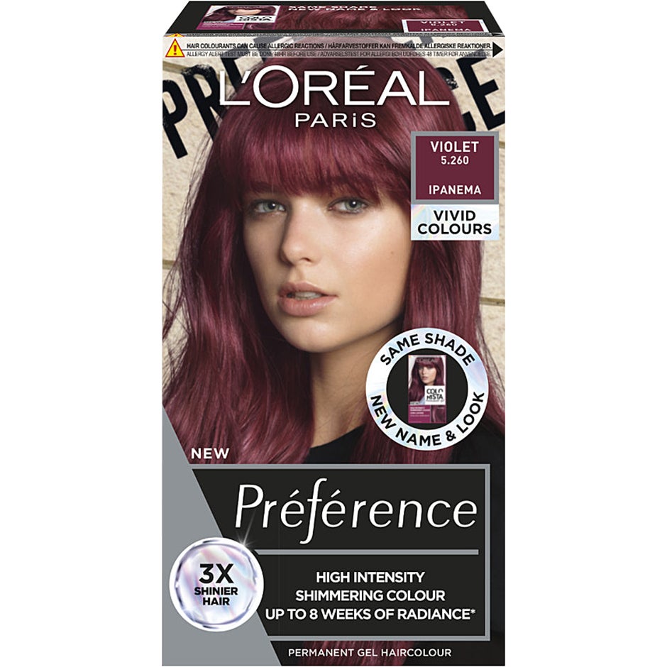 L'Oréal Paris Préférence Vivids Violet 5.26 1 pcs