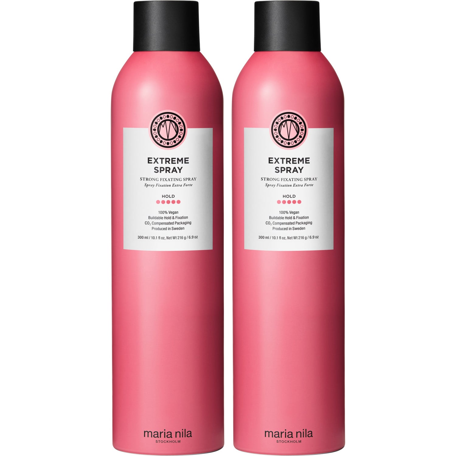 Maria Nila Extreme Spray Duo 2x300ml Spray Fixation Extra Forte - 600 ml