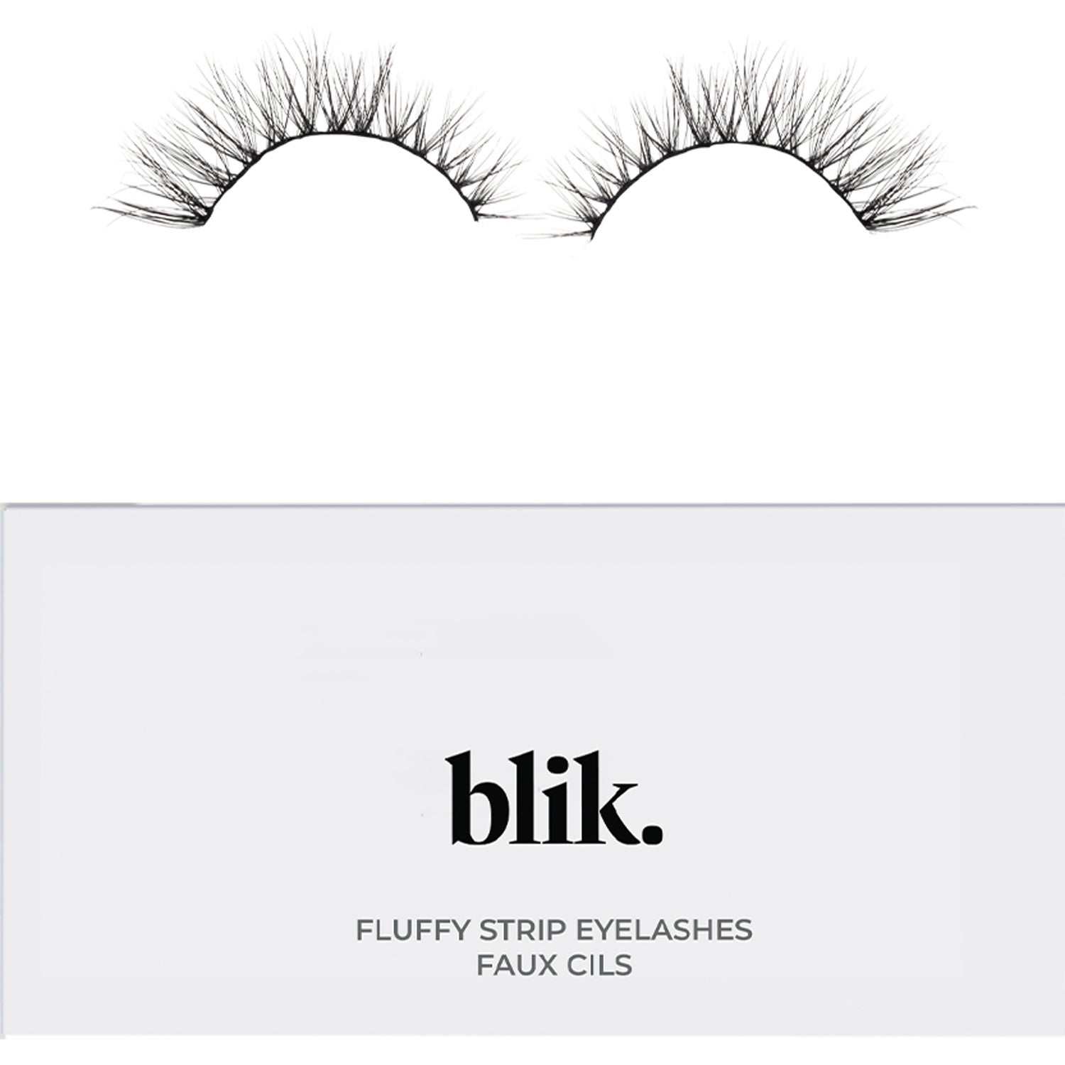 Blik Strip Lashes Evelyn Black 1 pcs ögonsmink dam