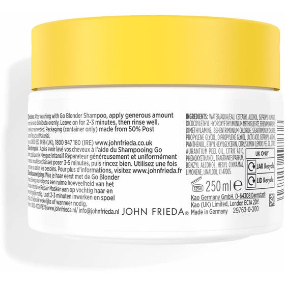 Go Blonder Intensive Repair Mask