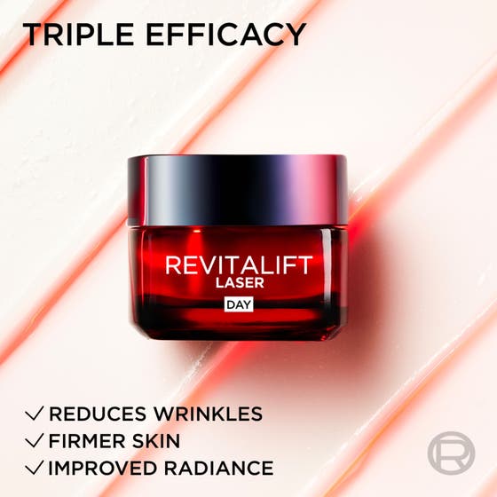 L'Oréal Paris Laser Advance Day 50 ml anti age dagkräm med Vitamin C Pro-Retinol och hyaluronsyra