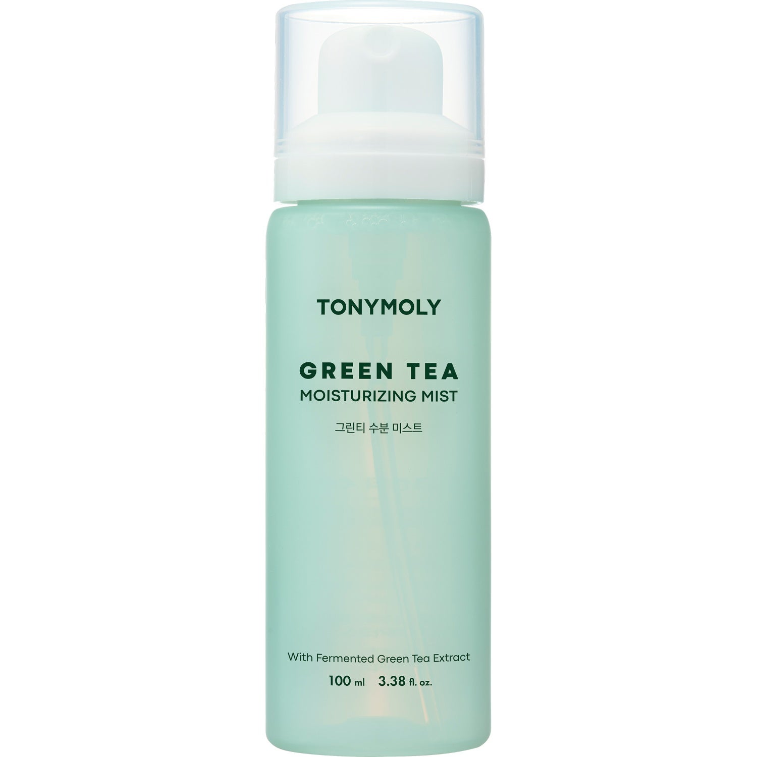 Tonymoly Green Tea Moisture Mist rengöring & peeling dam