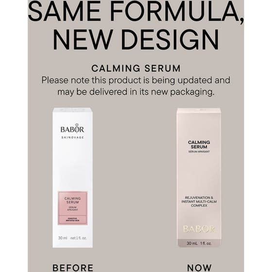 Babor Skinovage Vitalizing Serum 30 ml glødgivende ansiktsserum i frostet glassflaske.