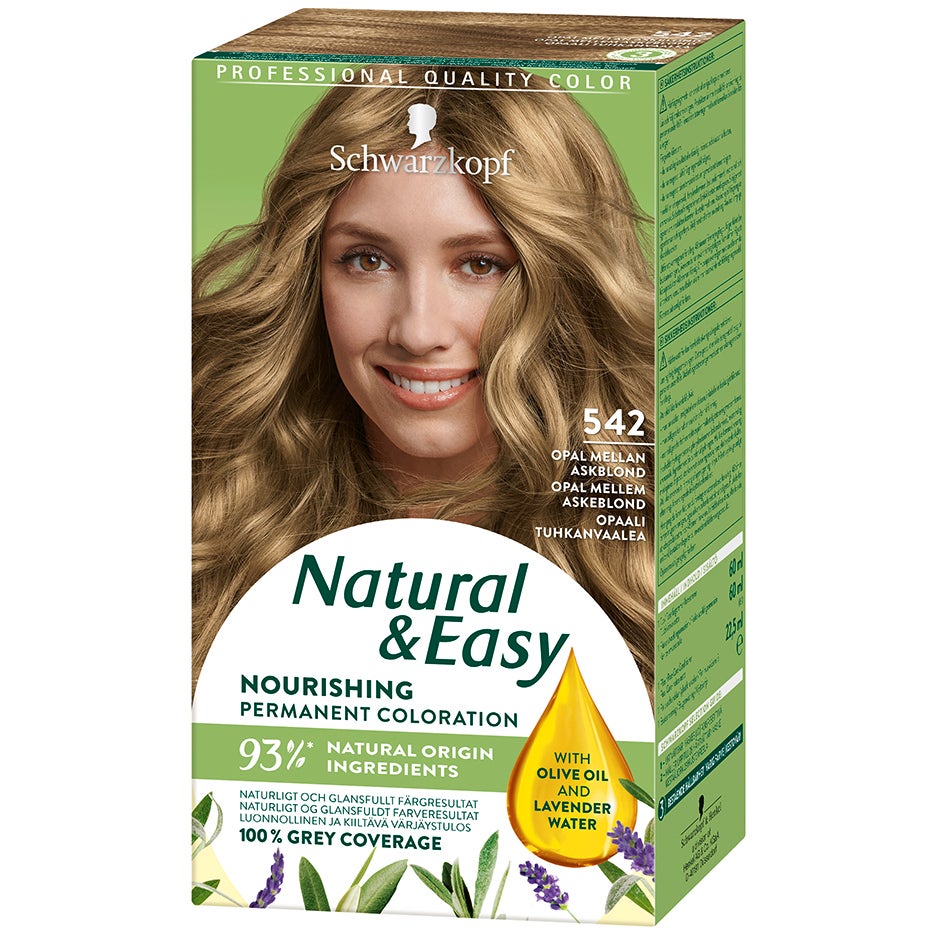 Natural & Easy 542 Opal Mellan Askblond