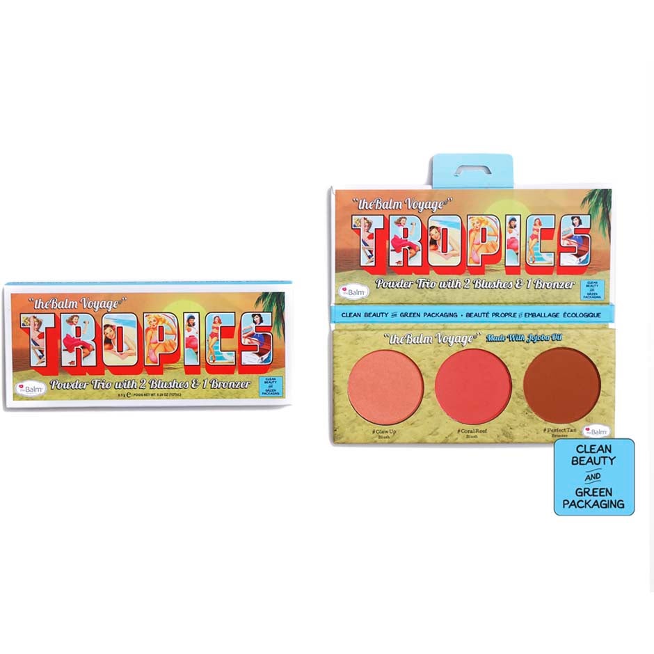 the Balm Voyage Tropics Powder Trio billede