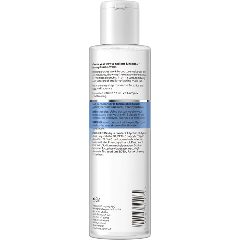 Micellar Cleansing Water for Radiance, Purifying
