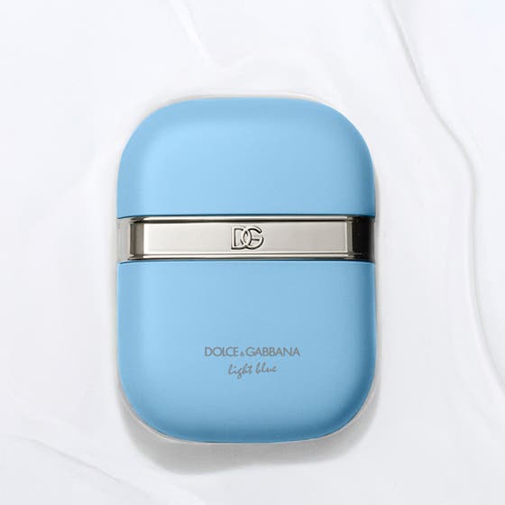 Light Blue Alcohol-Free Perfume Gel