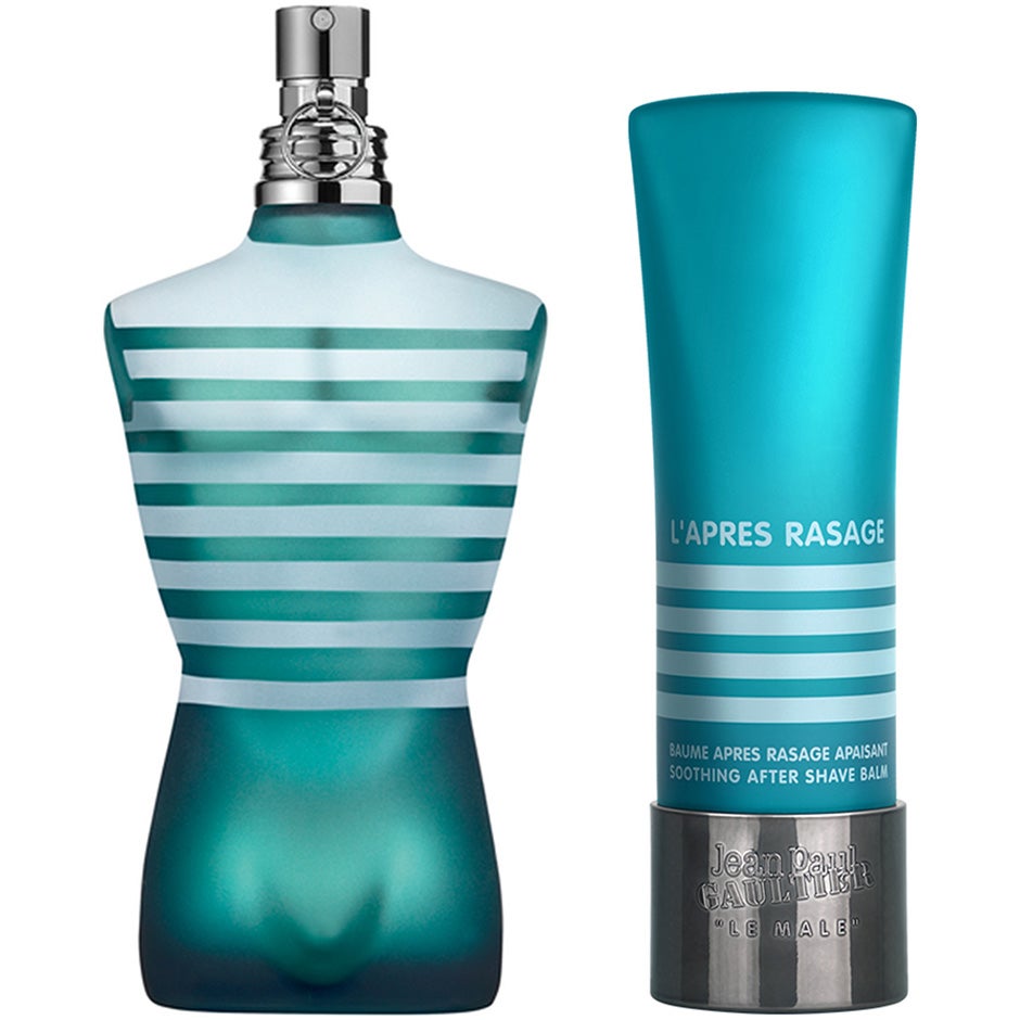 JEAN PAUL GAULTIER Le Male Set EdT 125ml, After Shave Balm parfym herr