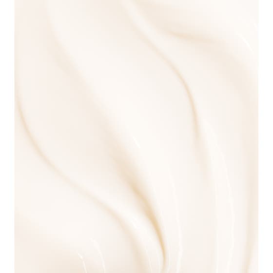 Biotherm Baume Corps Oil Therapy 400 ml fugtgivende bodylotion viser en blød cremet og lys ferskenfarvet tekstur
