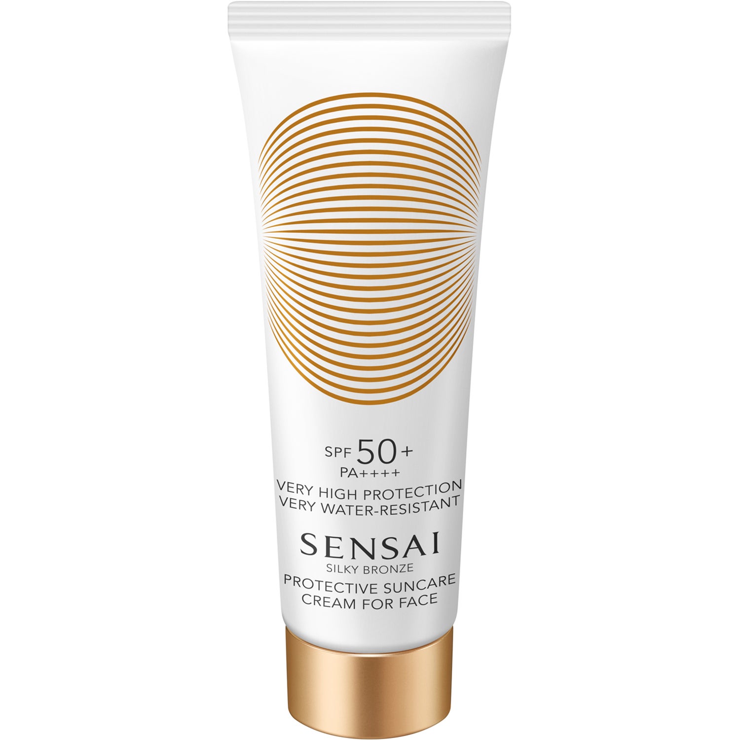 Sensai Silky Bronze Protective Cream Face SPF50+ - 50 ml billede