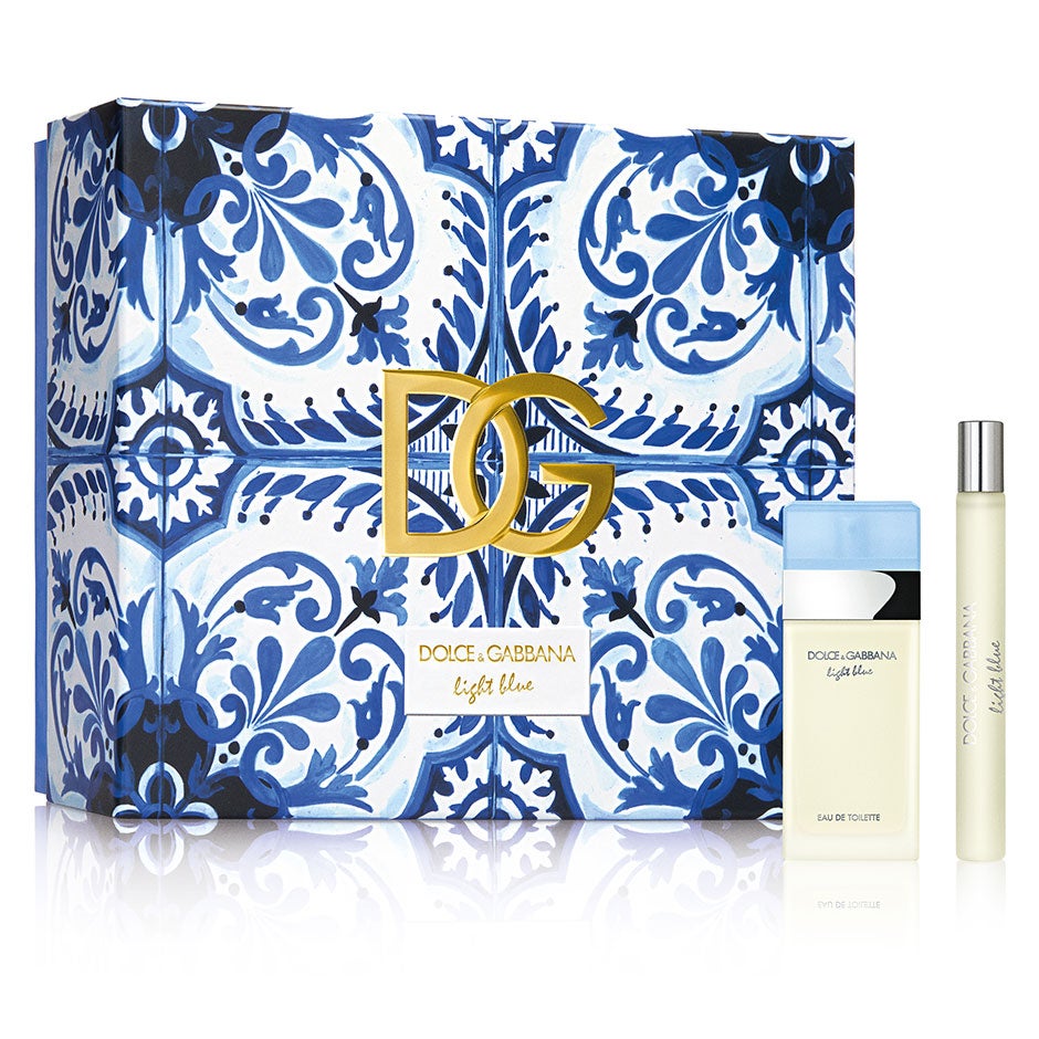 Dolce & Gabbana Light Blue Gift Set EdT 25 ml, Travelspray 10 ml