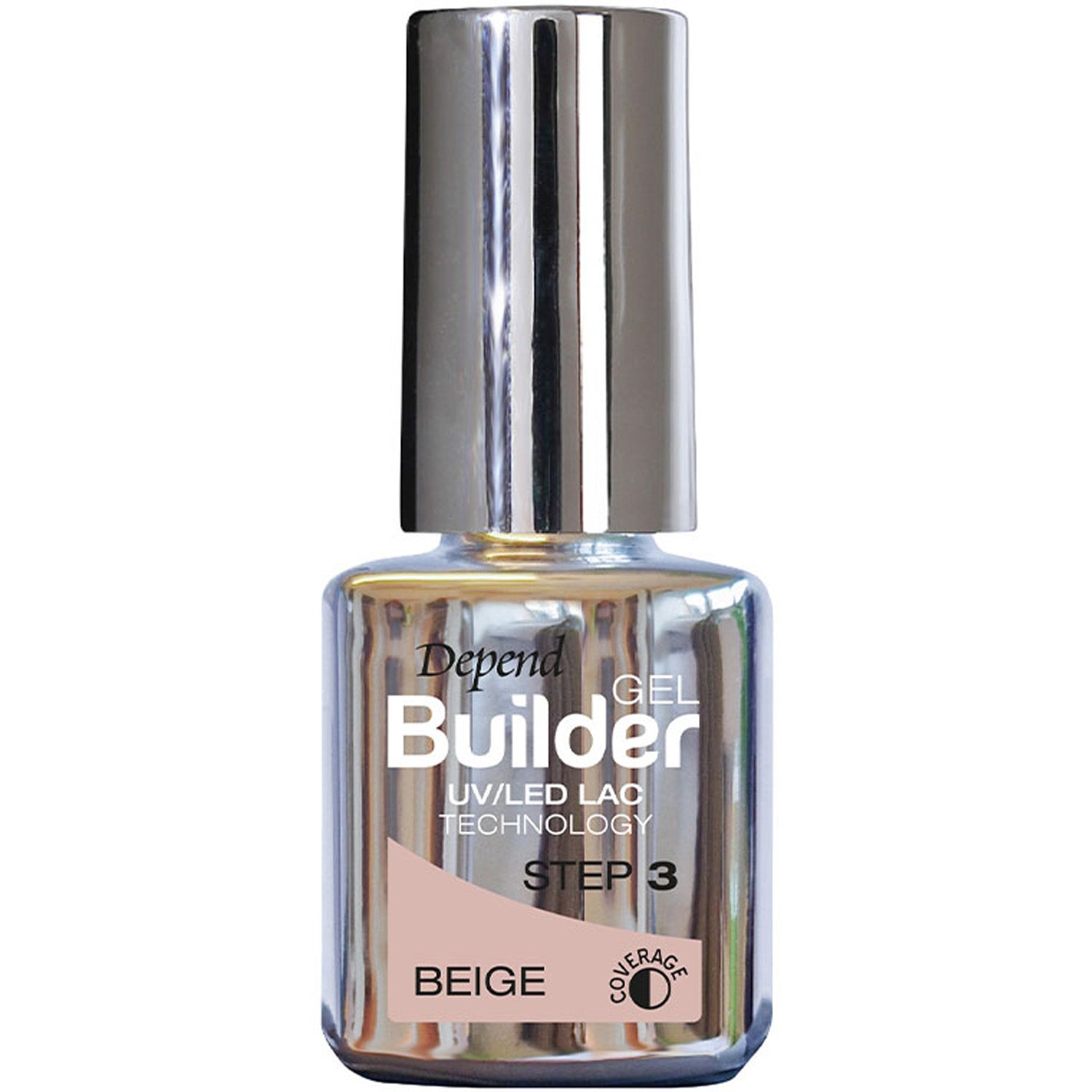 Depend Gel Manicure Starter Essentials Set Starter Kit, Builder Beige 5ml, High Shine 35ml, Remover nagelprodukter dam – bild 2