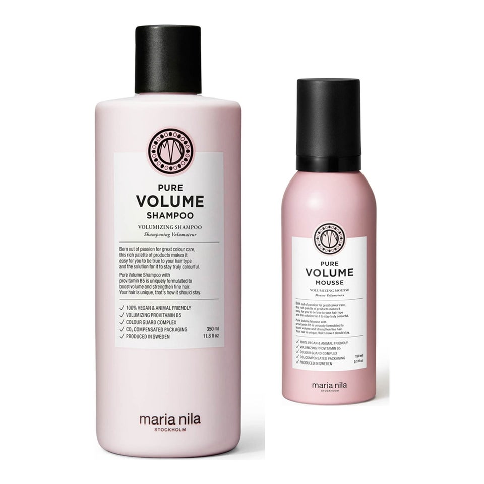 Pure Volume Set Shampoo 350ml, Mousse