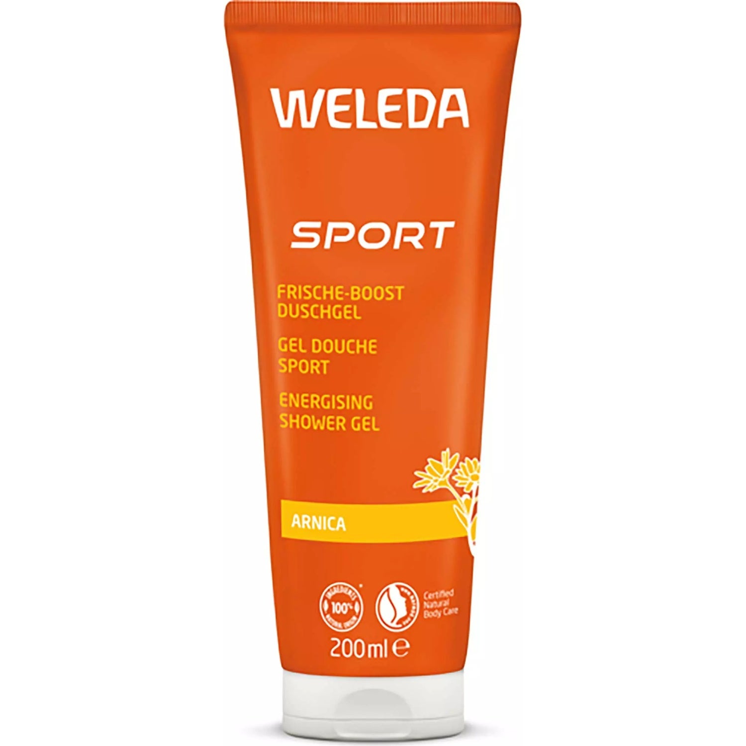 Weleda Shower Gel Sports Energising Arnica 200 ml.