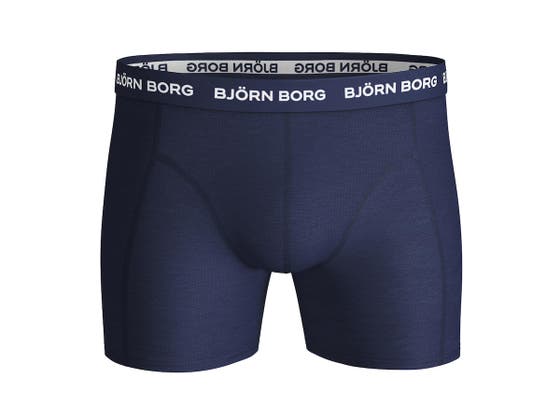 Solid Essential Boxer Shorts 3pk