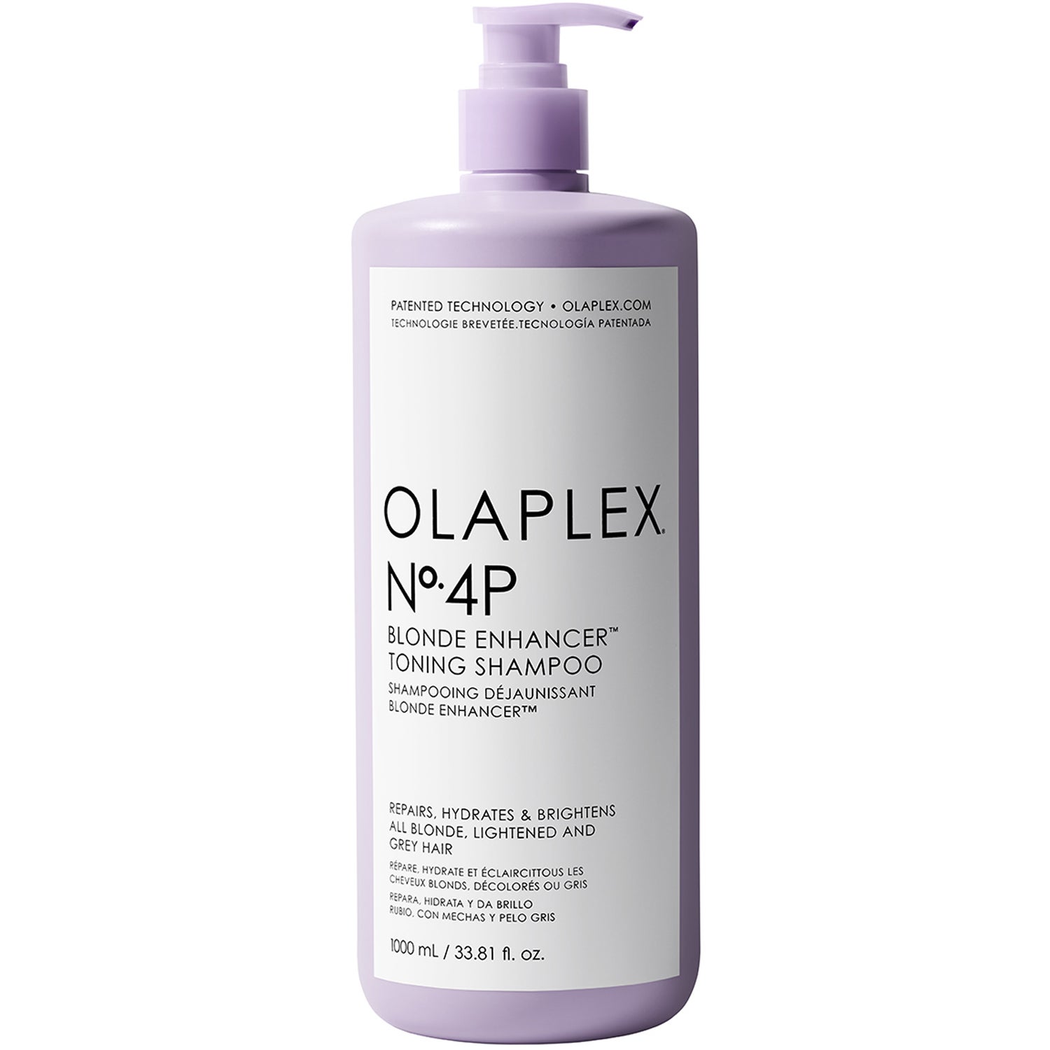 Olaplex No.4P Blond Enhancer Toning Shampoo Purple - 1000 ml