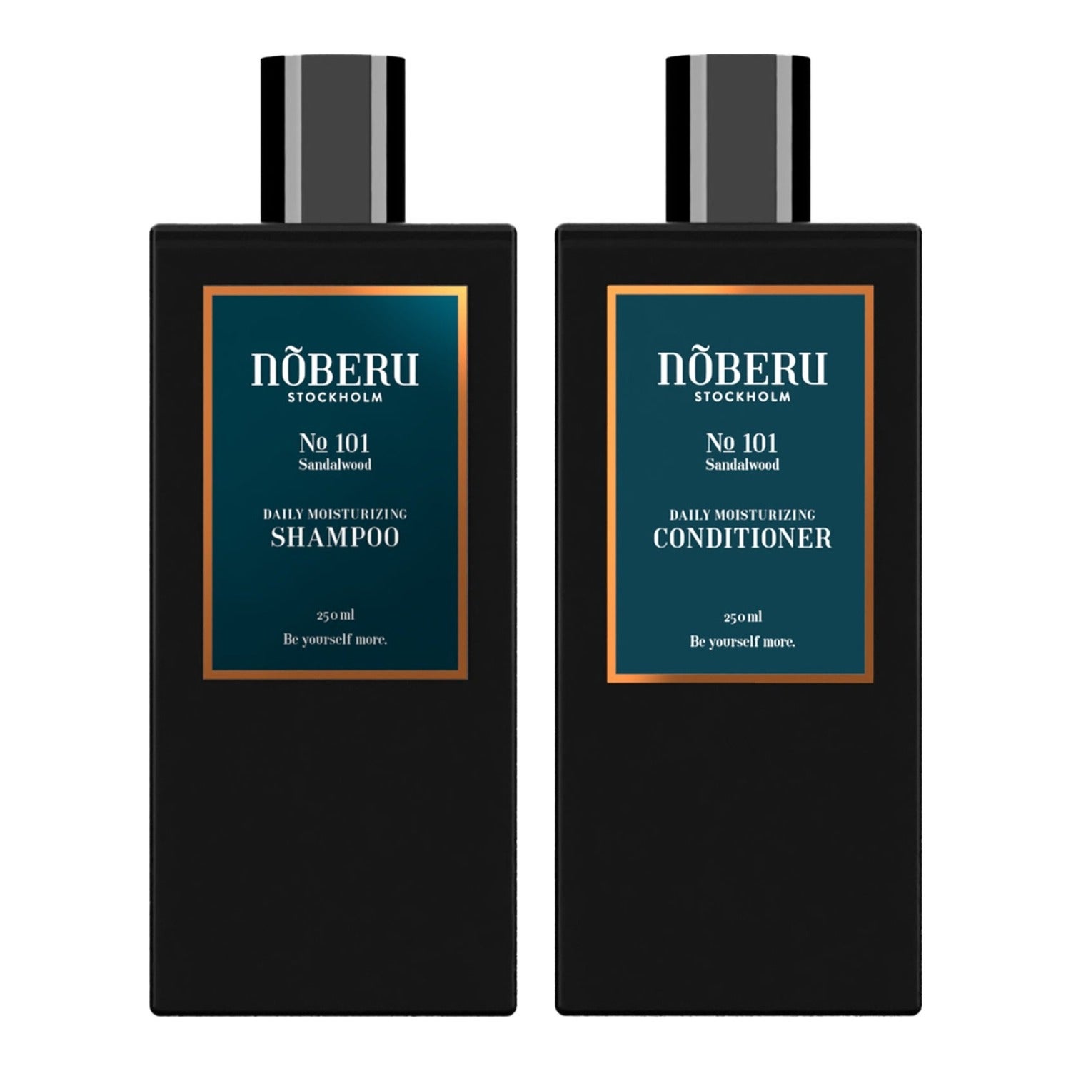 Nõberu Stockholm Sandalwood Shampoo & Conditioner Shampoo 250 ml & Conditioner 250 ml billede