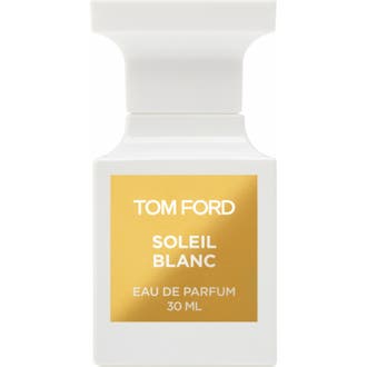 Tom Ford Soleil Blanc Eau De Parfum 30 ml parfyme i hvit flaske med gullfarget etikett