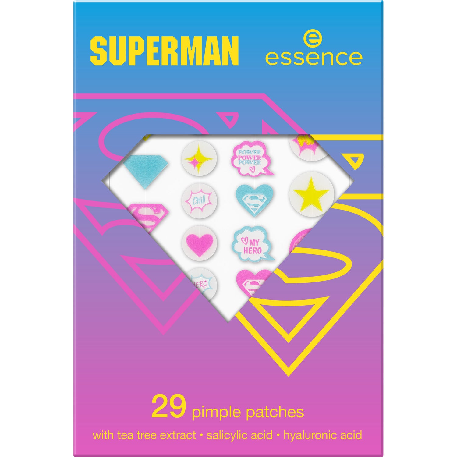 essence Superman pimple patches 29 pcs