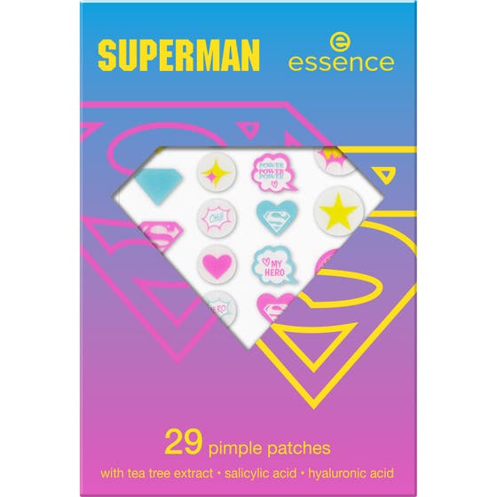 Superman pimple patches