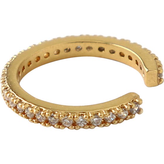 Fine Pave Single Ear Cuff
