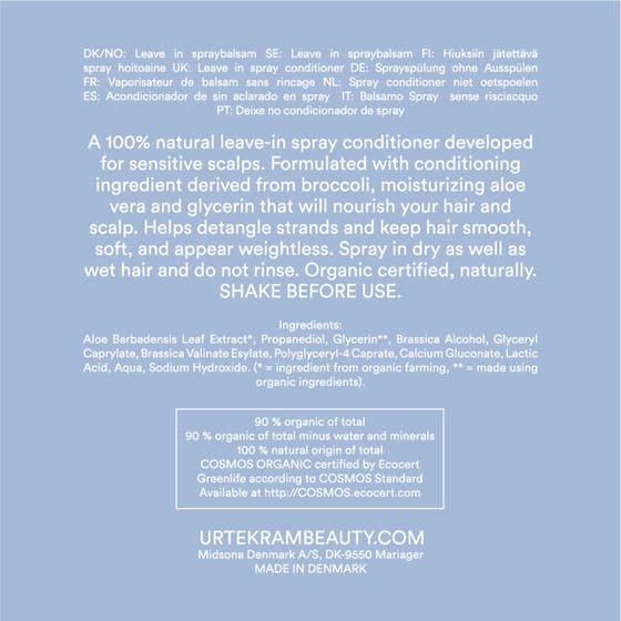 Fragrance Free Spray Conditioner