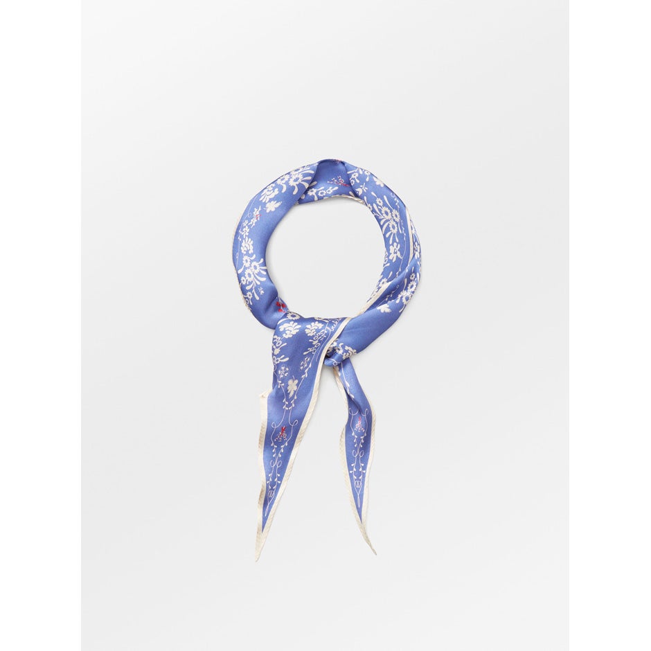 Becksöndergaard Myrtle Diamond Scarf Bleached Denim 22 x 117 cm