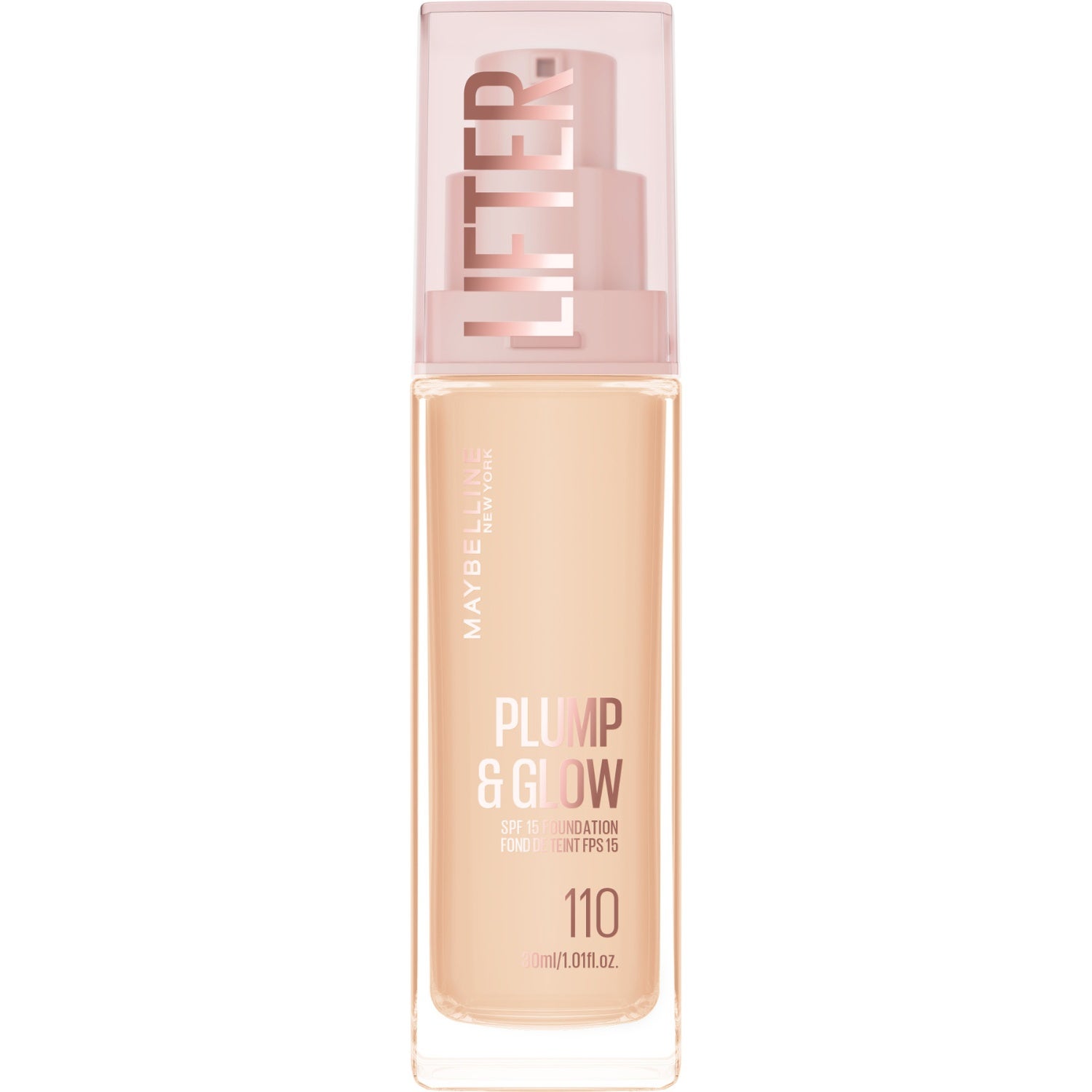 Maybelline New York Lifter Plump & Glow Foundation 110