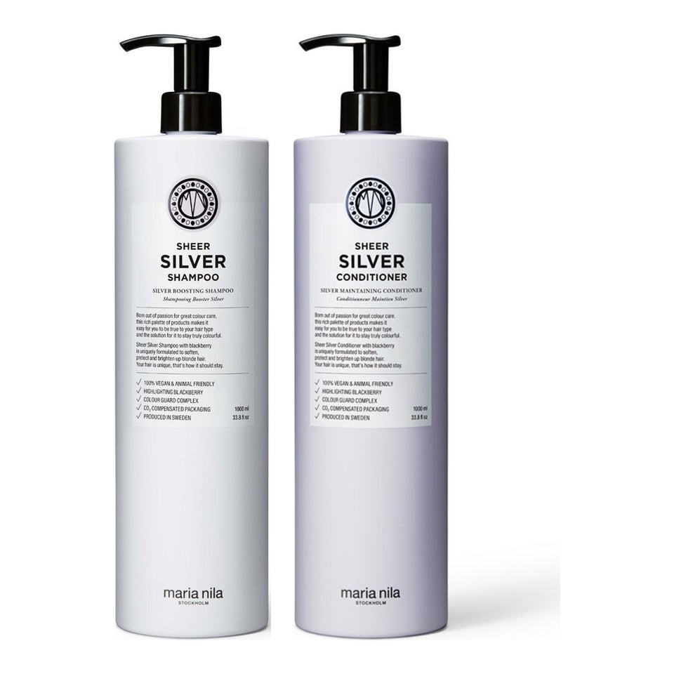Sheer Silver Set Shampoo 1000ml, Conditioner