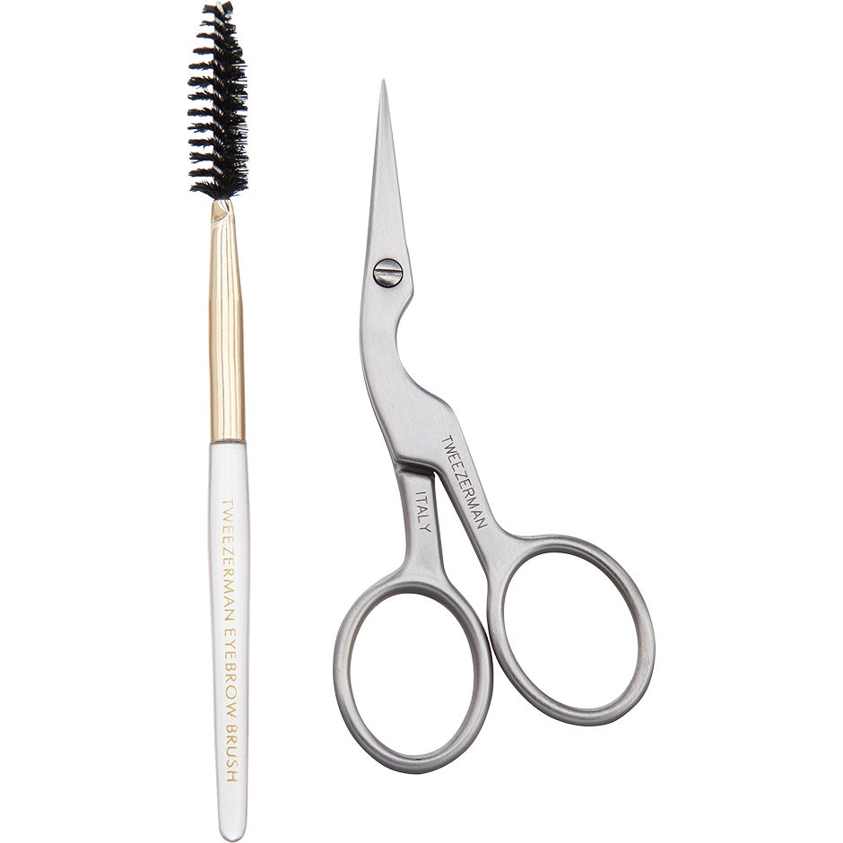Produktfoto för Tweezerman Brow Shaping Scissors & Brush 1 pcs