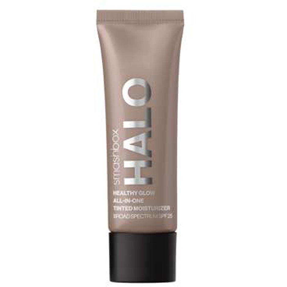 Smashbox Mini Halo Healthy Glow All-In-One Tinted Moisturizer Spf 25 puder, rouge & highlighter dam – bild 7