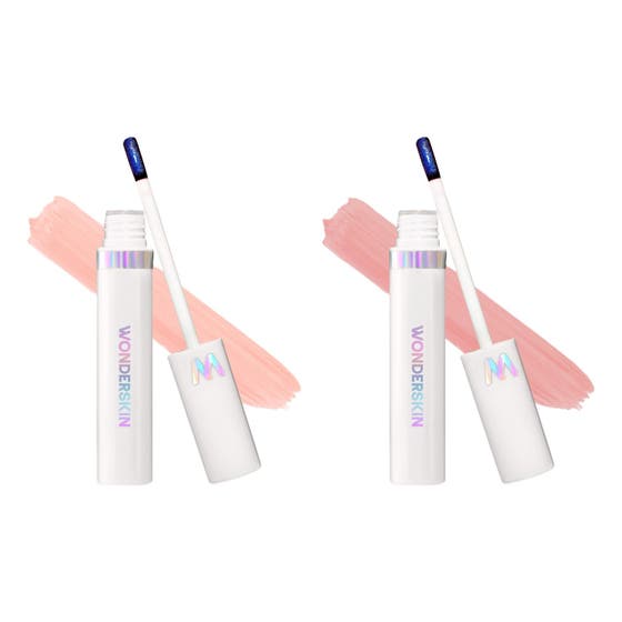 Wonder Blading Lip Stain Masque Peachy & Light Rose Duo