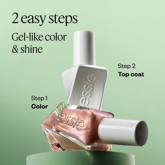 Gel Couture Top Coat + Fairy Tailor 40