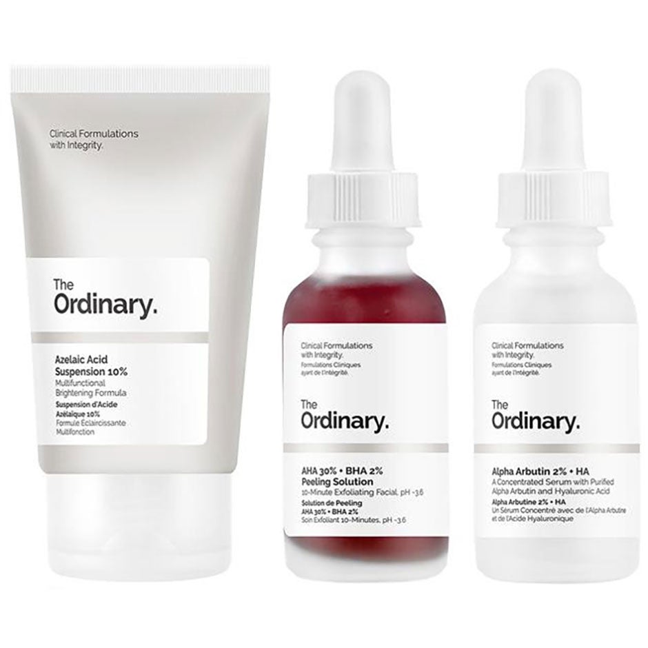 The Ordinary Skin Care Trio Bright Skin