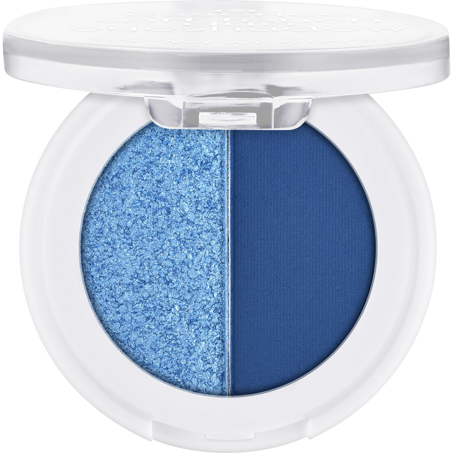 Alternativ bild 1 för essence Soft Touch Duo Eyeshadow 03 Icy Girl