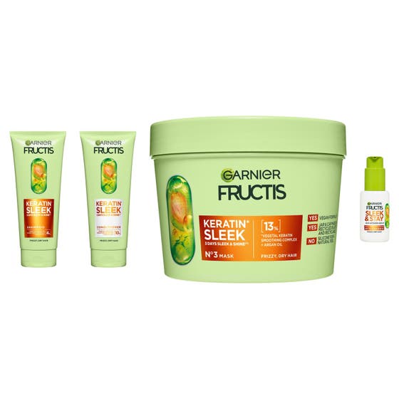 Keratin Sleek Smoothing Routine