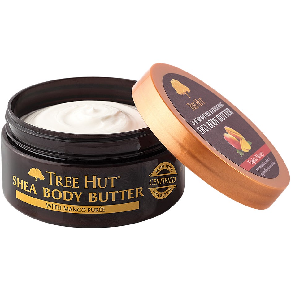 Tree Hut 24 Hour Intense Hydrating Shea Body Butter Tropical Mango 198 g