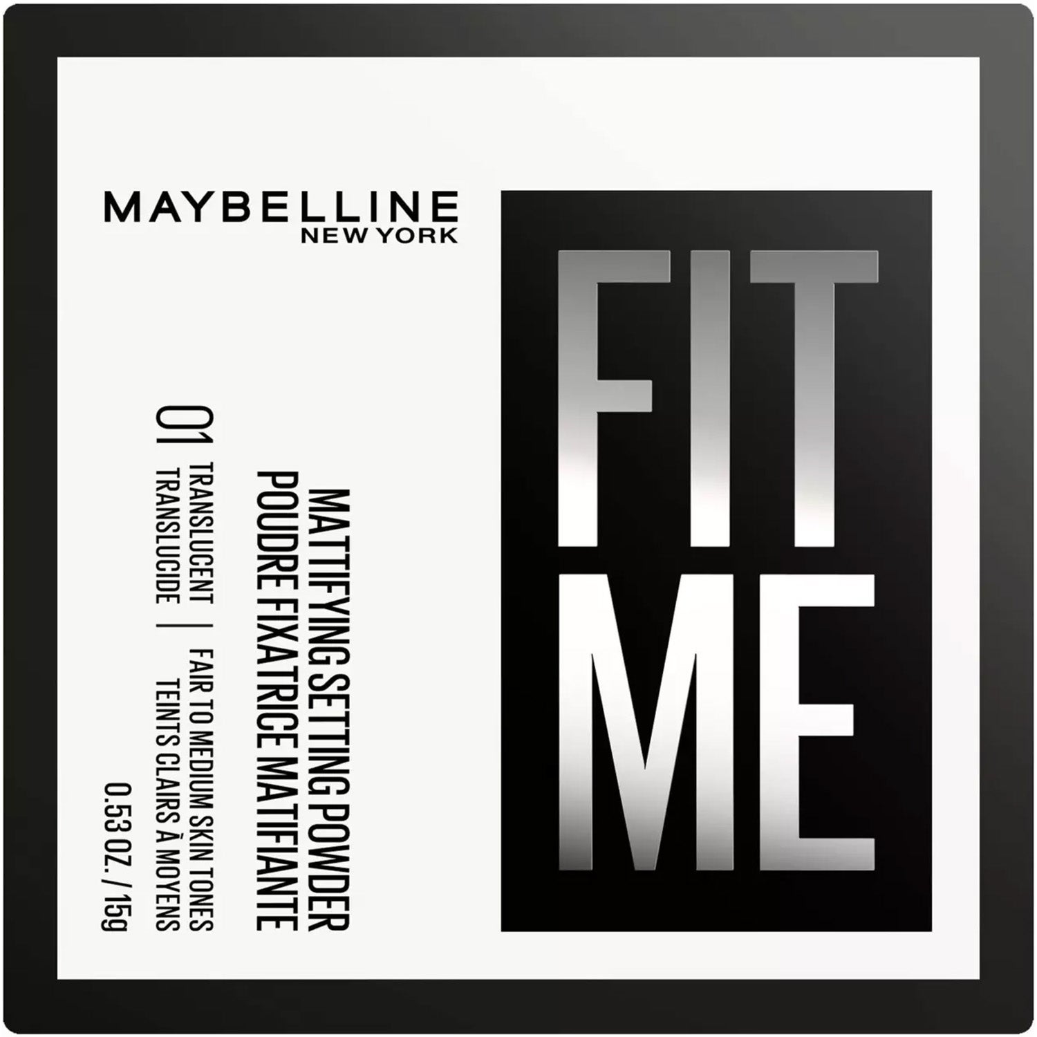 Maybelline New York Fit Me Loose Setting Powder 1 Translucent 15g
