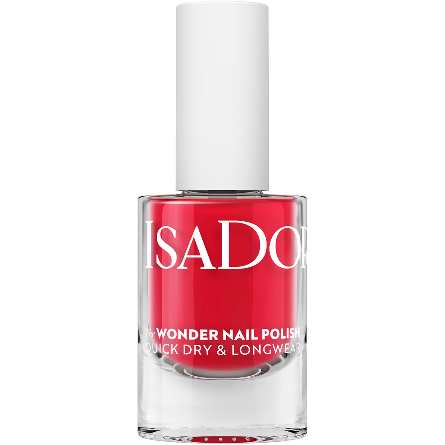 IsaDora The Wonder Nail Polish Quick Dry & Longwear Crimson Red - 5 ml