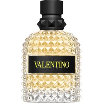 Valentino Born in Roma Uomo Yellow Dream Eau de Toilette 100 ml herreparfyme i naglet glassflaske med gul væske