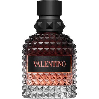 Valentino Born in Roma Uomo Coral Fantasy Eau de Toilette 50 ml herreparfyme i naglet glassflaske med sort kork