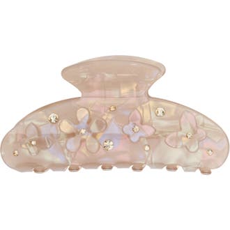 Flower & Butterfly Hair Claw