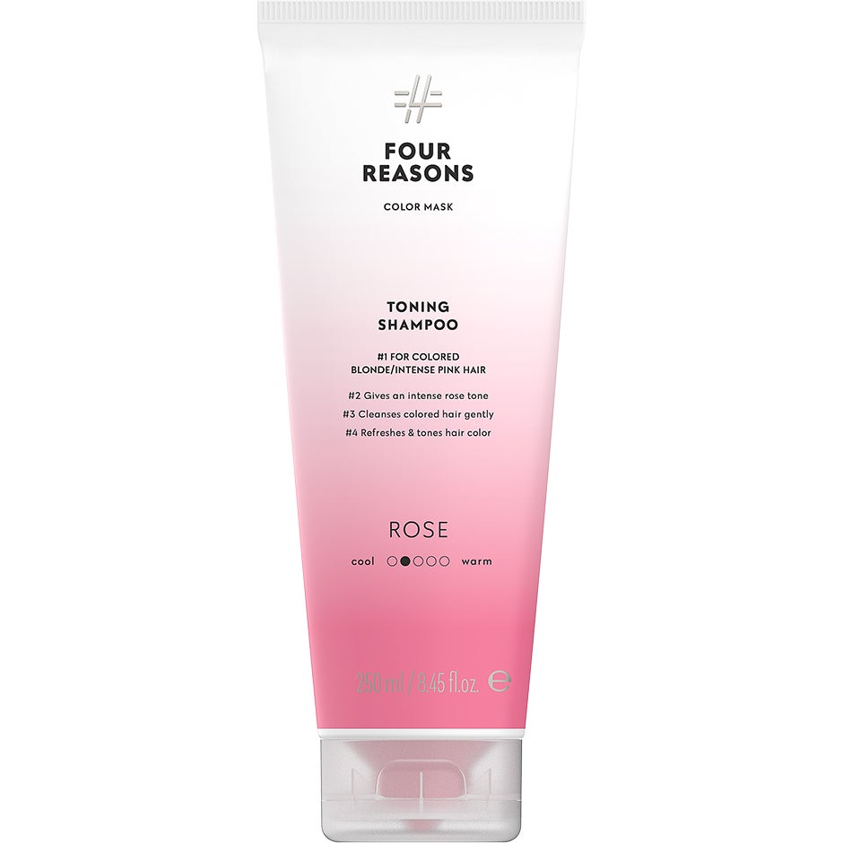 Four Reasons Color Mask Toning Shampoo Rose (250ml)